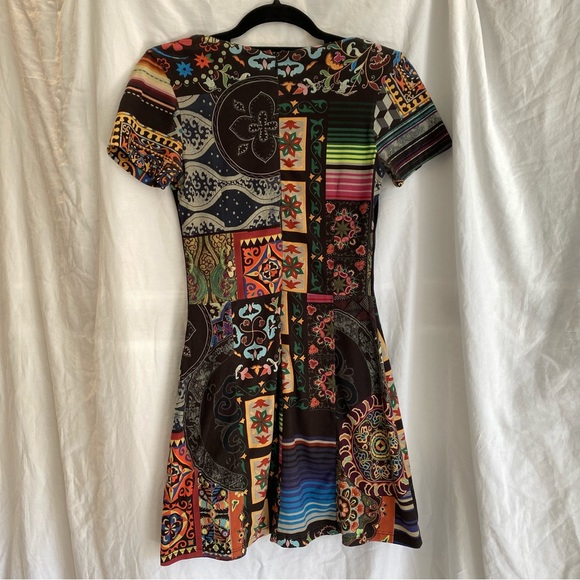 Boho mini Desigual dress - Picture 3 of 5
